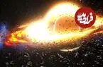 ثبت حمله یک سیاه‌چاله به یک ستاره در حال عبور