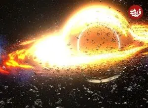 ثبت حمله یک سیاه‌چاله به یک ستاره در حال عبور