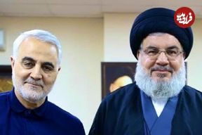 عکس؛ سفر در زمان؛ دیدار «سردار سلیمانی و ابومهدی مهندس» با سیدحسن نصرالله؛ دهه 90