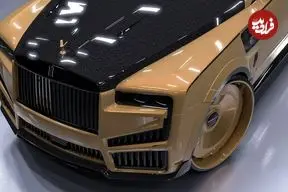 تصاویر| یک خودرو با رینگ های 26 اینچی؛ لوکس و تک رنگ