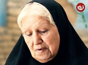 عکس| سفر در زمان؛ «رقیه چهره آزاد» در سال های پایانی زندگی؛ اوایل دهه 70