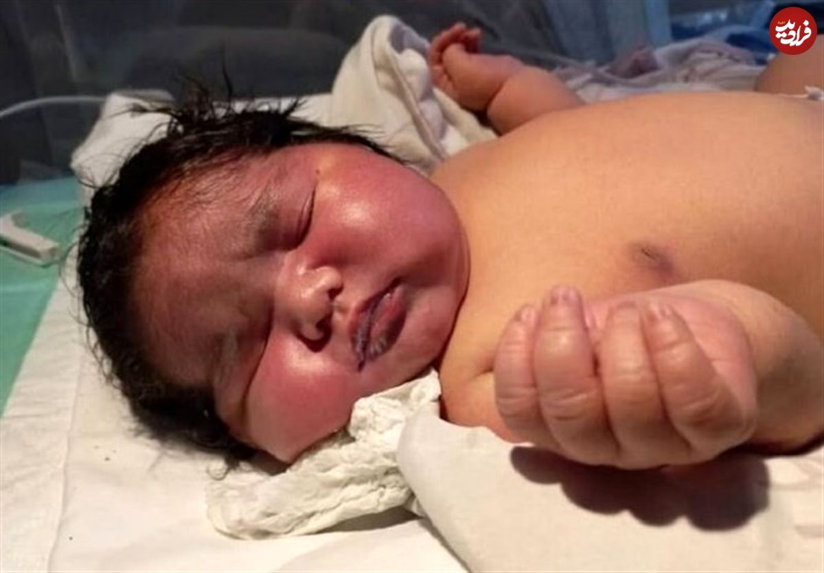 رکورد تازه برای وزن نوزاد متولدشده؛ جزئیات تولد یک نوزاد 7 کیلویی در مشهد!