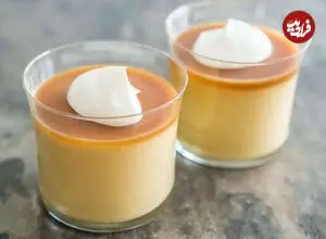 طرز تهیه دسر کاراملی خوشمزه و فوری