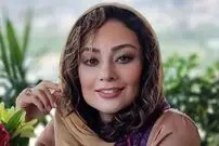 عکس| سفر زمان؛ «یکتا ناصر» با لباس عروس در پشت‌صحنه «نیسان آبی»