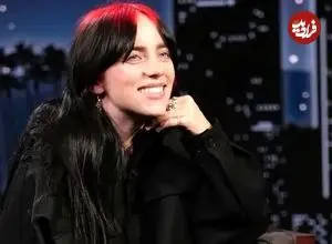 عکس| سفر در زمان؛ «بیلی آیلیش» در پاریس؛ سال 1397