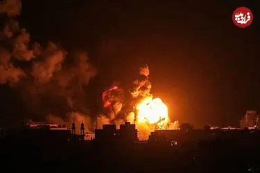 ببینید | تصاویر تازه از حمله هوایی شب گذشته پاکستان به افغانستان