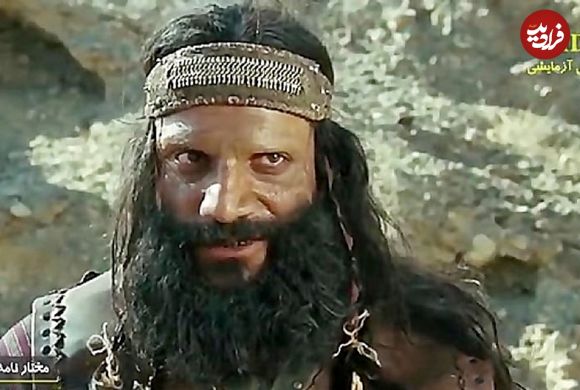 عکس؛ سفر در زمان؛ «حرمله» سریال مختار در کنار باران کوثری؛ سال 94