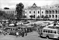 عکس| سفر در زمان؛ سردر میدان توپخانه در دوره ناصرالدین شاه