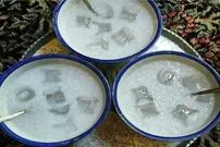(ویدئو) طرز تهیه فالوده کرمانی خانگی با نشاسته