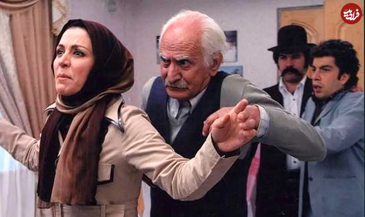 عکس| سفر زمان؛ «کیومرث ملک مطیعی» در 41 سالگی در کنار «داریوش اقبالی»؛ سال 56