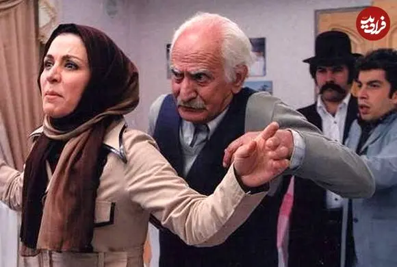 عکس| سفر زمان؛ «کیومرث ملک مطیعی» در 41 سالگی در کنار «داریوش اقبالی»؛ سال 56