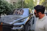 ببینید| رونمایی از خودروی لاکچری رضا گلزار