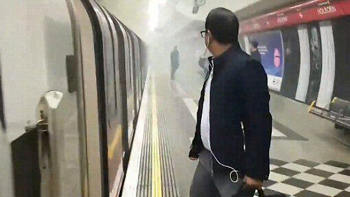 (ویدیو) وحشت در متروی لندن 