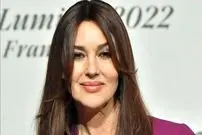 عکس| سفر در زمان؛ «مونیکا بلوچی» در مراسم رونمایی از فیلم «ماموریت کلئوپاتر» در رم؛ سال 1381