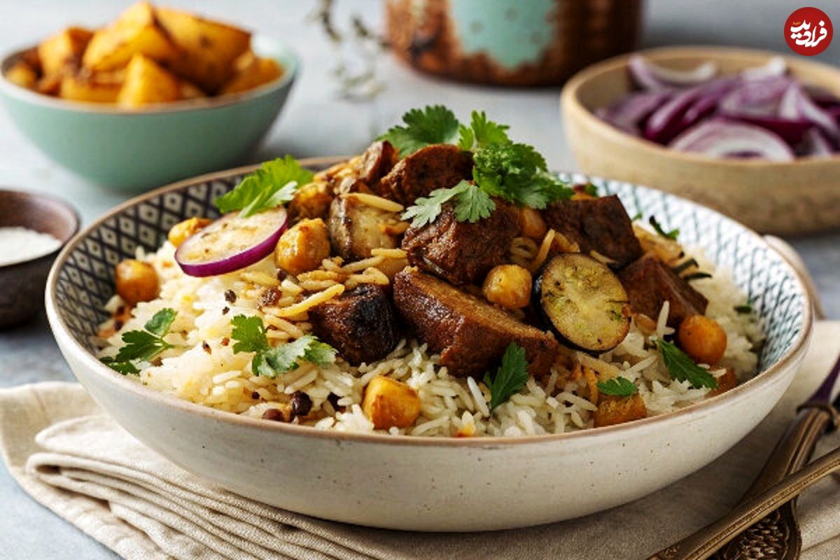 طرز تهیه پلو عربی؛ غذای خوشمزه و مجلسی