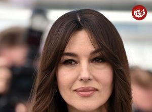 عکس| سفر در زمان؛ «مونیکا بلوچی» سر صحنه سریال The Heroes در ایتالیا؛ سال 1372