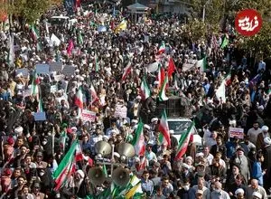 ببینید| انفجار در نزدیکی محل راهپیمایی روز قدس تهران