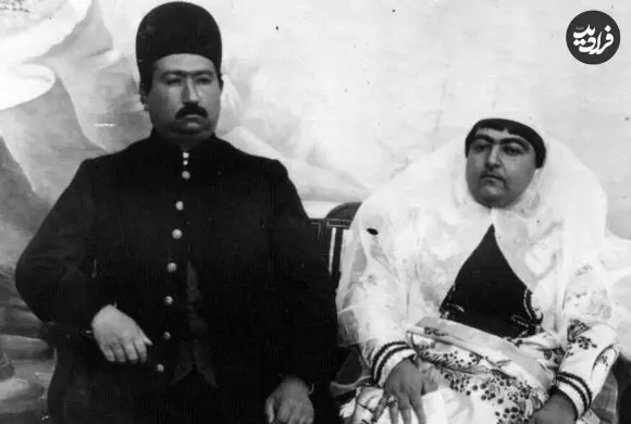 عکس| سفر به گذشته؛ «خدیجه‌خانم» دختر محمد علی شاه در دوران جوانی؛ سال 1298