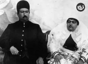 عکس| سفر به گذشته؛ «خدیجه‌خانم» دختر محمد علی شاه در دوران جوانی؛ سال 1298