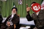 عکس؛ سفر در زمان؛ «فرج الله سلحشور و رهبر انقلاب» در حال قدم زدن در بیت رهبری؛ سال 94