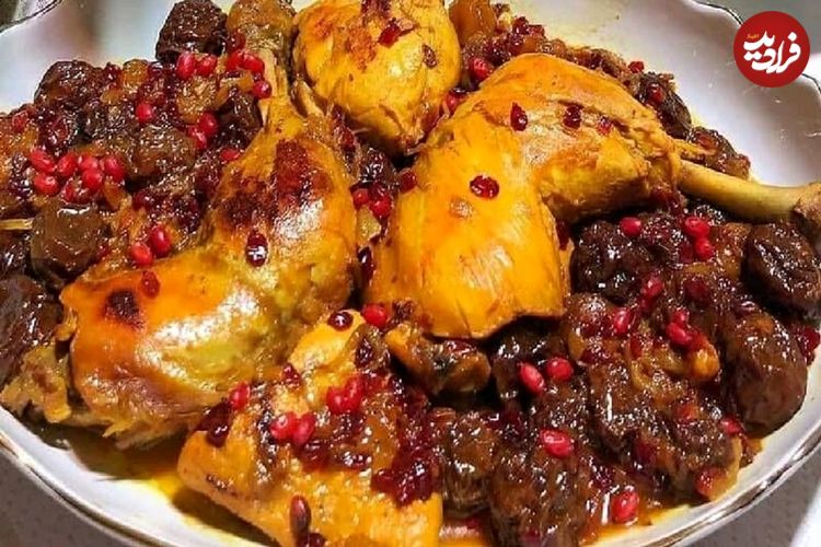 طرز تهیه یک غذای شمالی با مرغ که عاشقش می‌شوید
