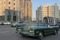 ببینید| کادیلاک‌سواری رهبر چچن به افتخار پیروزی ۹۹.۸۵ درصدی