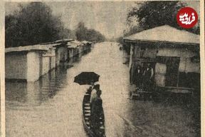 تصاویر؛ سفر در زمان؛ عکس‌های سیلی که خانه‌های گیلان را جابجا کرد!