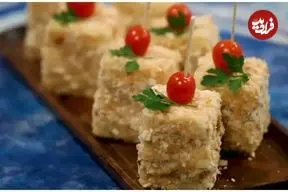 کیک مرغ خانگی با طعمی فوق العاده و مناسب مهمانی ها