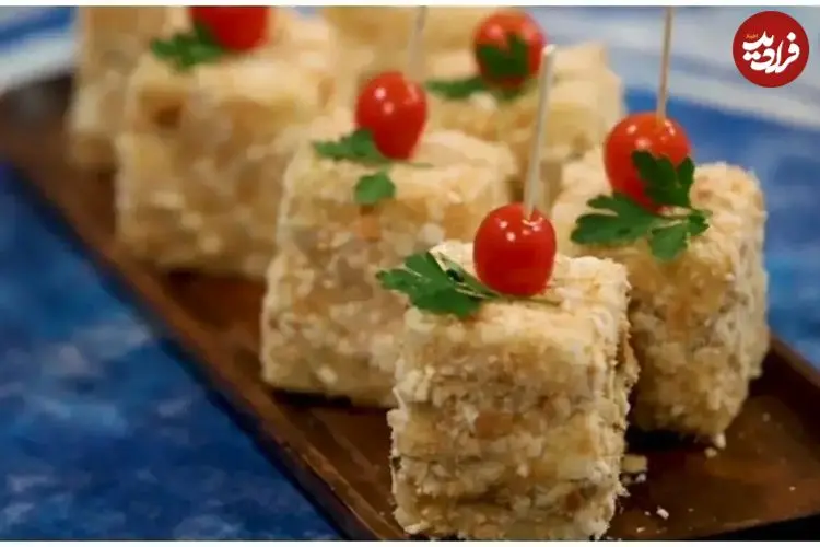 کیک مرغ خانگی با طعمی فوق العاده و مناسب مهمانی ها