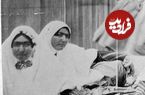 تصاویر؛ سفر به عصر قاجار؛ از «جمع زن‌های عقدی ناصرالدین شاه» تا «برنج شستن کنار طاق بستان»