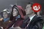 عکس| سفر زمان؛ «پارسا پیروزفر و ضرغامی» در پشت صحنه سریال در چشم باد؛ سال 83