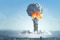 ( ویدیو) انفجار بمب اتم در زیر آب دریا 