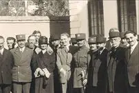 عکس| سفر در زمان؛ یک میهمانی با حضور سفرای خارجی در کاخ نیاوران در دوره پهلوی اول