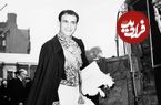 عکس| سفر در زمان؛ «اردشیر زاهدی» در کنار «شهناز پهلوی» در باغ ویلا حصارک؛ سال 1337