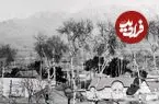 عکس| سفر زمان؛ منظرۀ شهر تهران از بالای تکیه‌دولت؛ 130 سال قبل