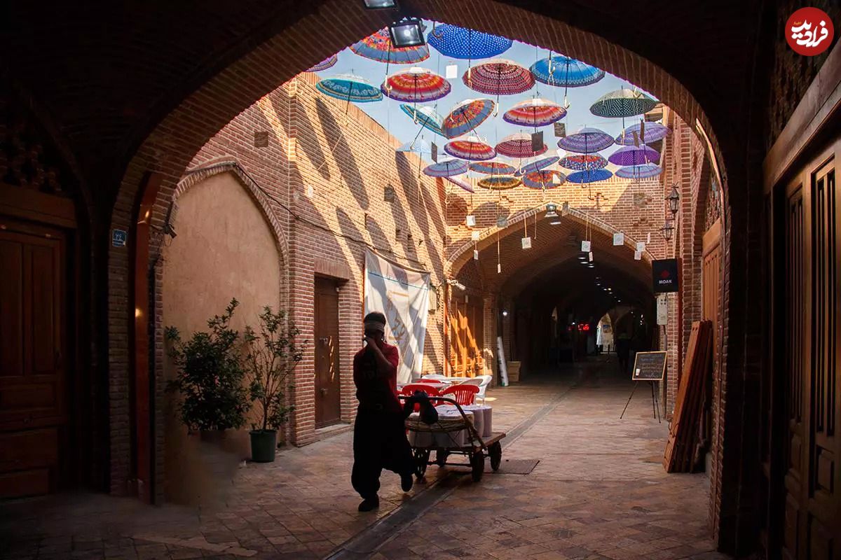 عکس؛ سفر در زمان؛ محله عودلاجان تهران، سال ۱۲۵۹ هجری شمسی