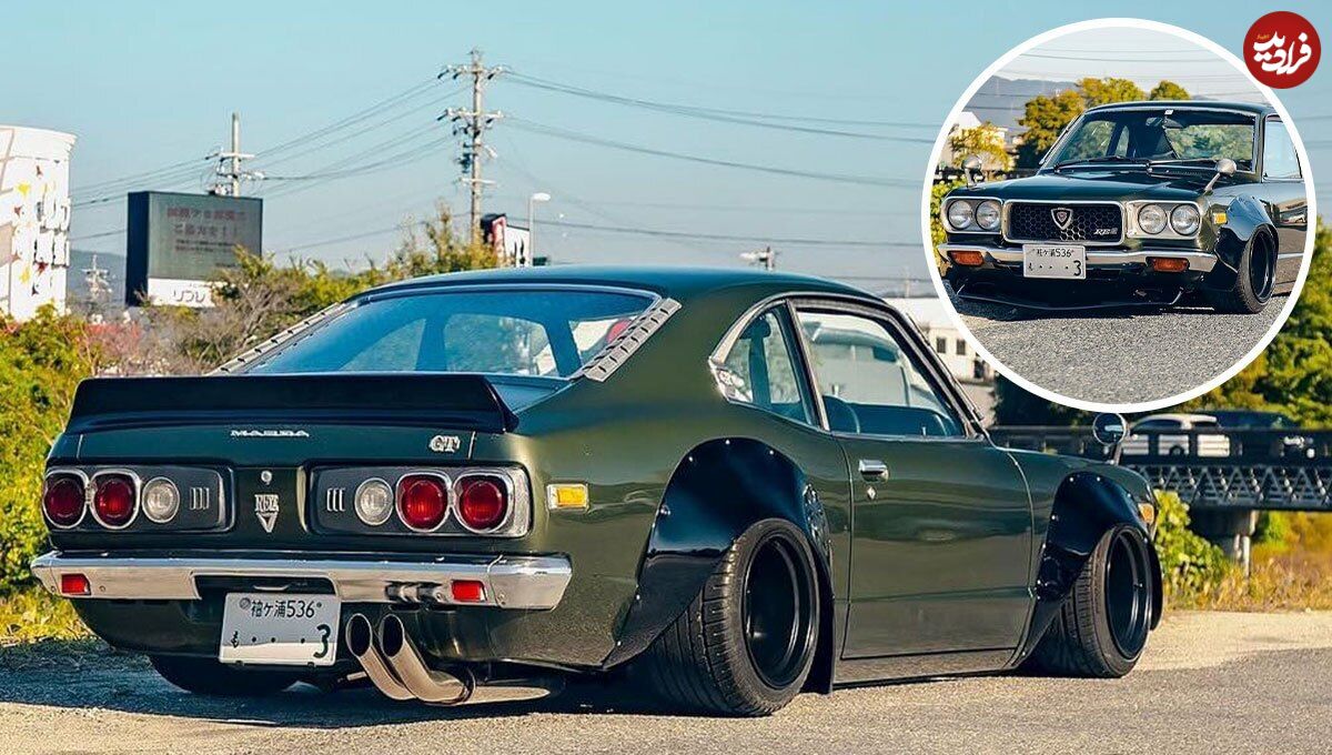 (تصاویر) مزدا RX-3 با لمس هنری Liberty Walk: زیبایی یک خودرو شرقی