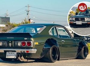 (تصاویر) مزدا RX-3 با لمس هنری Liberty Walk: زیبایی یک خودرو شرقی