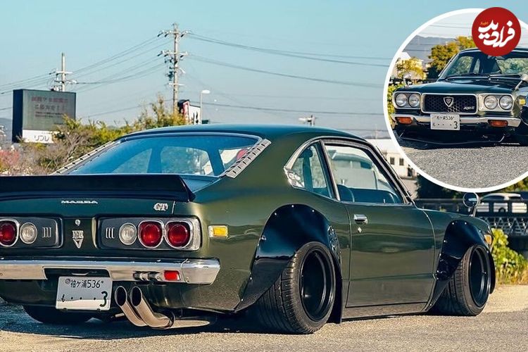 (تصاویر) مزدا RX-3 با لمس هنری Liberty Walk: زیبایی یک خودرو شرقی