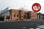 عکس| سفر زمان؛ منظرۀ متفاوت «میدان بهارستان» در اواخر دوران قاجار