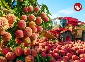 ببینید| مراحل دیدنی کاشت، برداشت و فرآوری هزاران تن لیچی در ویتنام