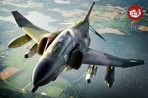 عکس| پرواز شبح، یکی از برترین جنگنده‌های تاریخ در آسمان ایران