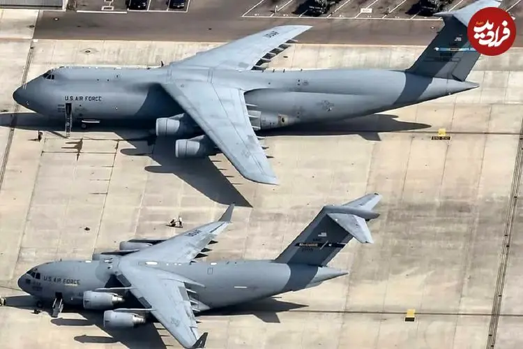 تصاویر| با بزرگ‌ترین هواپیماهای ترابری نظامی جهان آشنا شوید