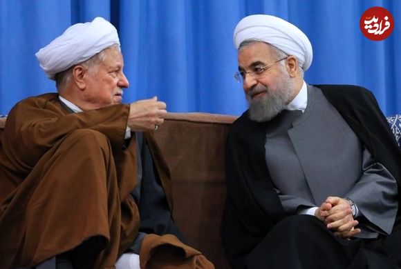 عکس؛ سفر به تاریخ؛ «حسن روحانی و هاشمی رفسنجانی» با لباس نظامی در کنار «شهید صیاد شیرازی»