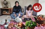 ببینید؛ غذای روستایی در ایران؛ برداشت آلبالو و کباب کردن مرغ در تنور