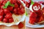 پای توت‌فرنگی بدون فر؛ دسر خوش‌عطر و ساده‌ یخچالی