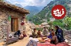 ببینید؛ غذای روستایی در افغانستان؛ پخت خوراک مرغ و نان تازه در کوهستان