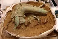 «شیپور جنگ» بعد از 2 هزار سال از زیر خاک بیرون آمد