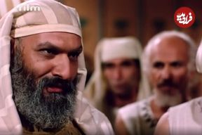 عکس| سفر در زمان؛ «مالک» سریال یوسف پیامبر در کنار اکبر عبدی؛ سال 1402