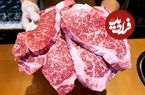 ببنیید؛ غذای خیابانی در کره؛ تهیه استیک و کباب با گوشت گاو در سئول 